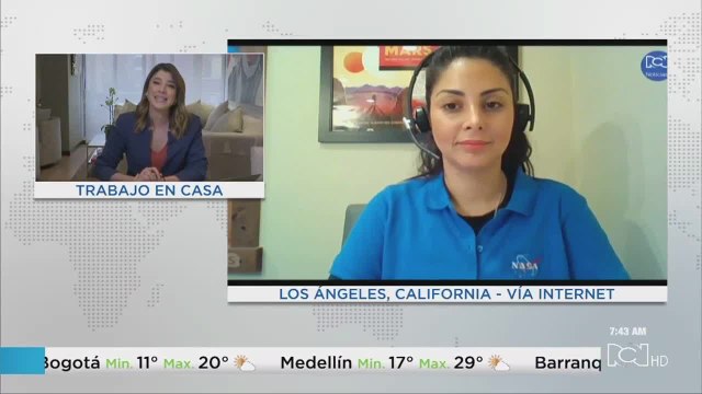 Científica colombiana en la Nasa reveló detalles de la misión a Marte 2020