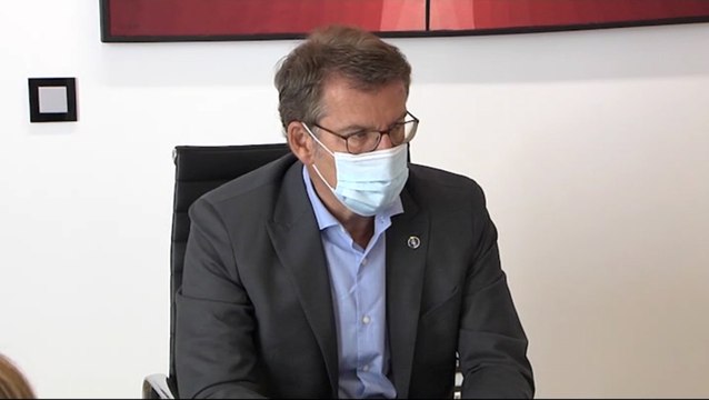 Feijóo se reúne con el comité clínico de expertos sanitarios