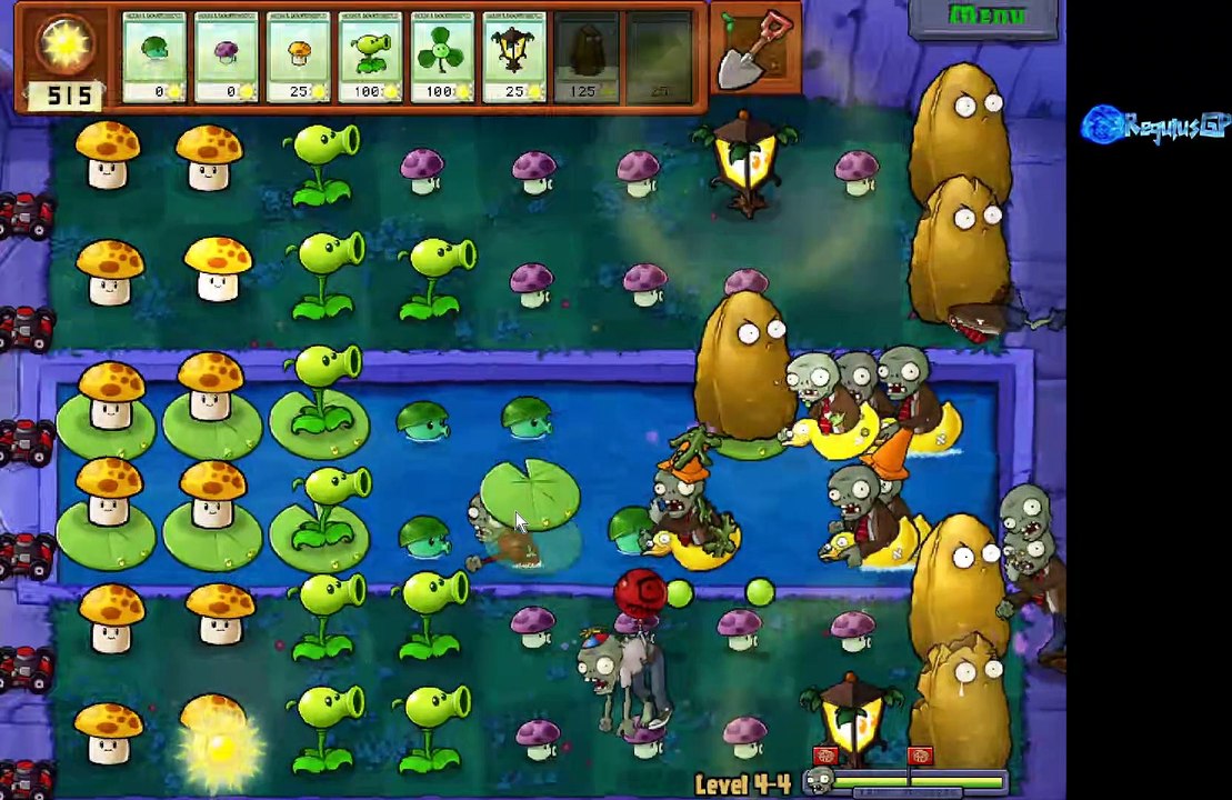 Plant vs Zombies Full Gameplay Walkthrough  Part 4