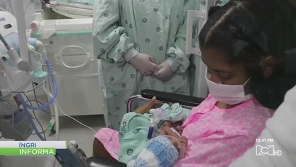 ¡Milagro! Después de 21 días en coma y dar a luz, madre conoce a su bebé