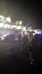 Detienen en La Palma a los tres ocupantes de un velero cargado de droga