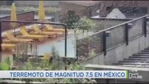 Sismo de magnitud 7.5 se registró en el sur de México