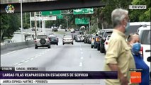 Caracas - Largas filas en la Prados del Este para repostar combustible - VPItv