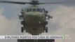 Hallan sin vida a nueve de los 11 desaparecidos en helicóptero Black Hawk