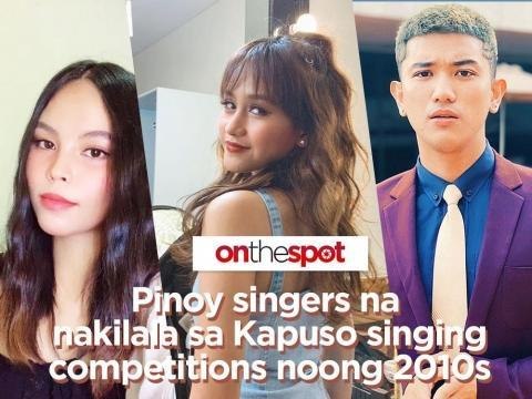 On the Spot: Pinoy singers na nakilala sa Kapuso singing competitions noong 2010s