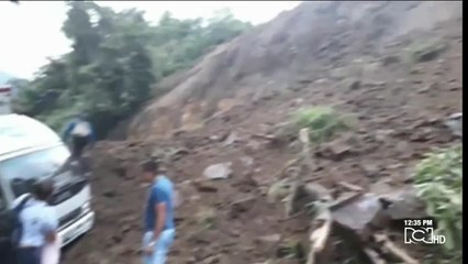 Emergencia en La Línea por deslizamientos