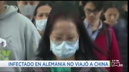 Coronavirus registra primeros casos de transmisión humano a humano