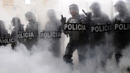 El papel que jugará el Esmad en las marchas en Bogotá