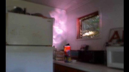 Paranormal Activity! Crazy Ghost or Plasma Life Form Caught on Film_