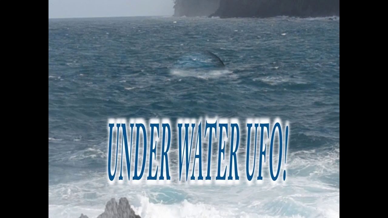 UFO Sightings New Footage Pacific Ocean! Underwater UFO_