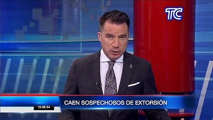 Banda dedicada a la extorsión que operaba en Quito fue desarticulada por trabajo de la Policía Nacional