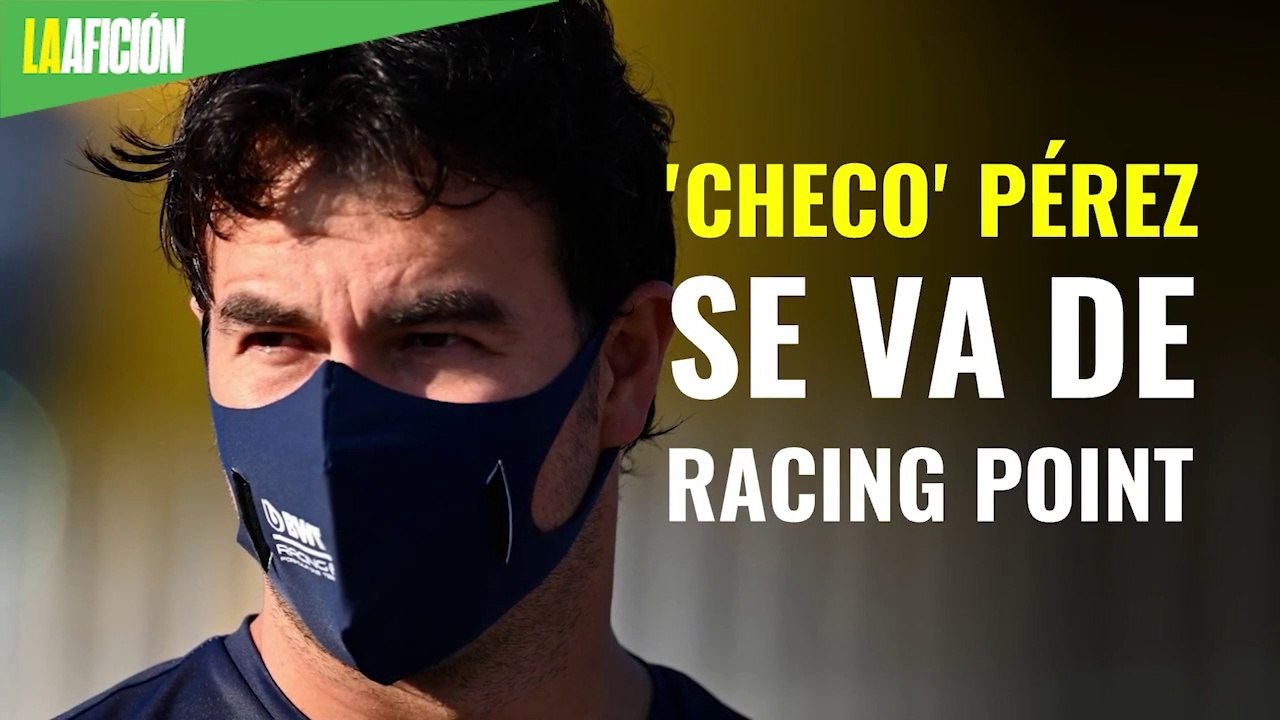 ¿Quién reemplazará a 'Checo' Pérez en el Racing Point?