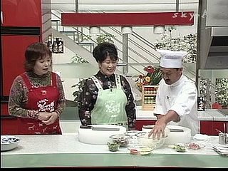 あさりの春雨煮　ゲスト：あき竹城　小坂英幸先生　上沼恵美子のおしゃべりクッキング　