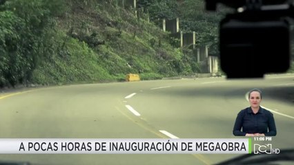 Con obras del Túnel de la Línea se espera reducir la accidentalidad en la zona