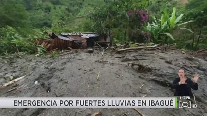 Tres personas perdieron la vida por deslizamientos de tierra en Ibagué