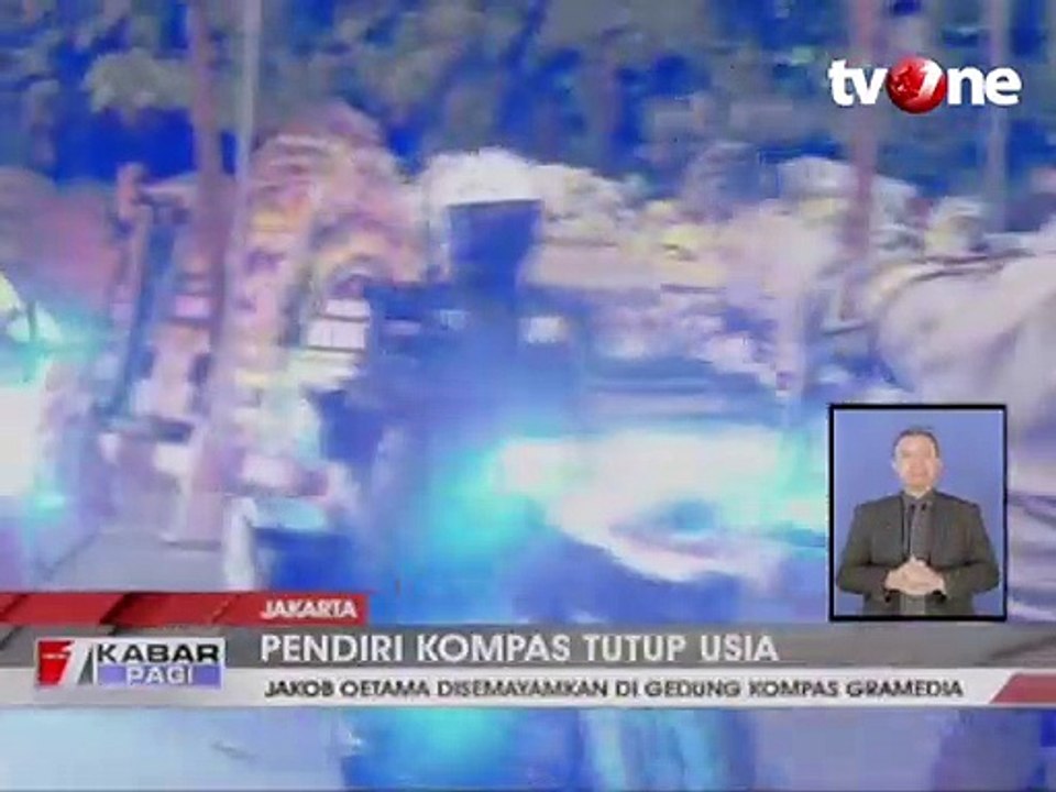 Pendiri Kompas Gramedia Jakob Oetama Meninggal Dunia