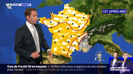 La météo pour ce jeudi 10 septembre 2020