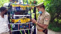 सैफई पुलिस ने चलाया चेकिंग अभियान, 15 वाहनों के काटे चालान