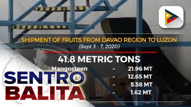 Pagbiyahe ng mga prutas mula Mindanao patungo sa iba't-ibang bahagi ng bansa, patuloy
