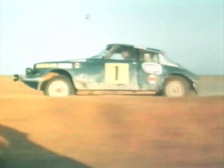 Citroën DS au rallye du Maroc 1970