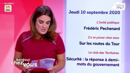 Invité : Frédéric Péchenard - Bonjour chez vous ! (10/09/2020)
