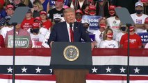 Trump holds campaign event in North Carolina