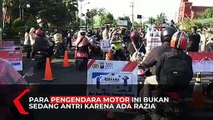 Polres Kediri Bagikan 85.000 Masker Kepada Warga