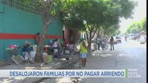 Cuatro familias fueron desalojadas de inquilinato en Santa Marta por no pagar el arriendo