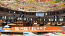 Med7 Summit: Leaders working to avert crisis between Turkey and Greece