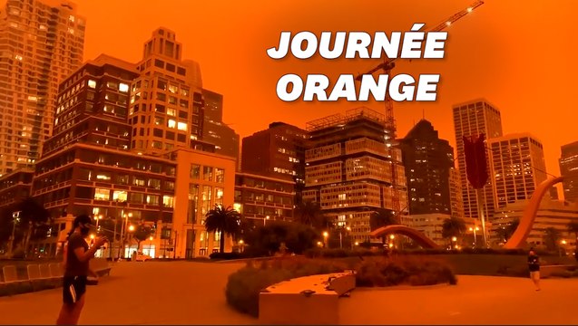 Les incendies en Californie ont donné au ciel une teinte apocalyptique