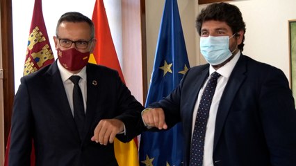 López Miras se reúne con Diego Conesa