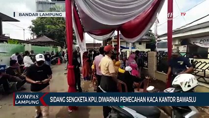 Sidang Sengketa Pilkada, Diwarnai Pemecahan Kaca di Kantor Bawaslu