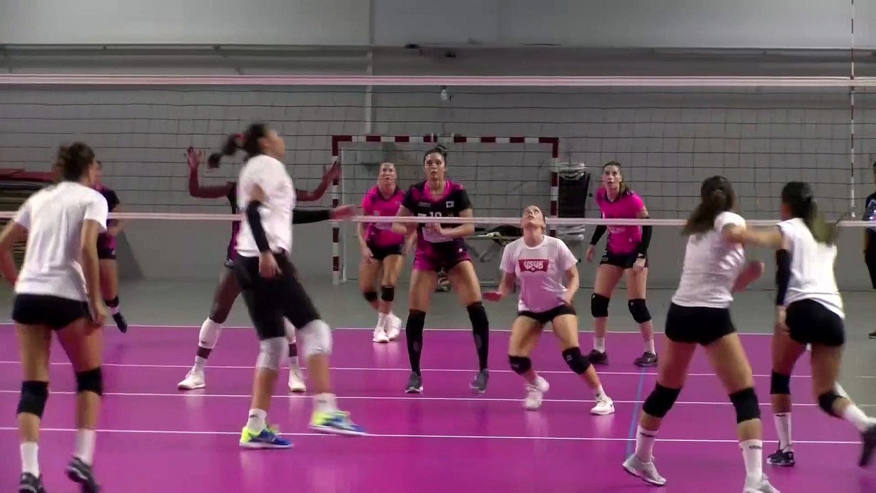 quelques images du match amical de Vitrolles Sports Volley à Istres