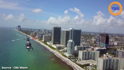 Ce drone et cet hélicoptère ont évité le pire !