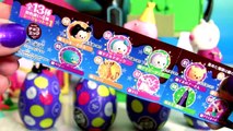 Furuta Disney Tsum Tsum Chocolate Eggs Surprise Full Case PeppaPig Playing in Playground Park