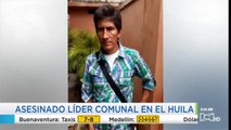 Asesinan a líder comunal en Campoalegre, Huila