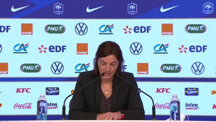 La liste de Corinne Diacre - Foot - Bleues