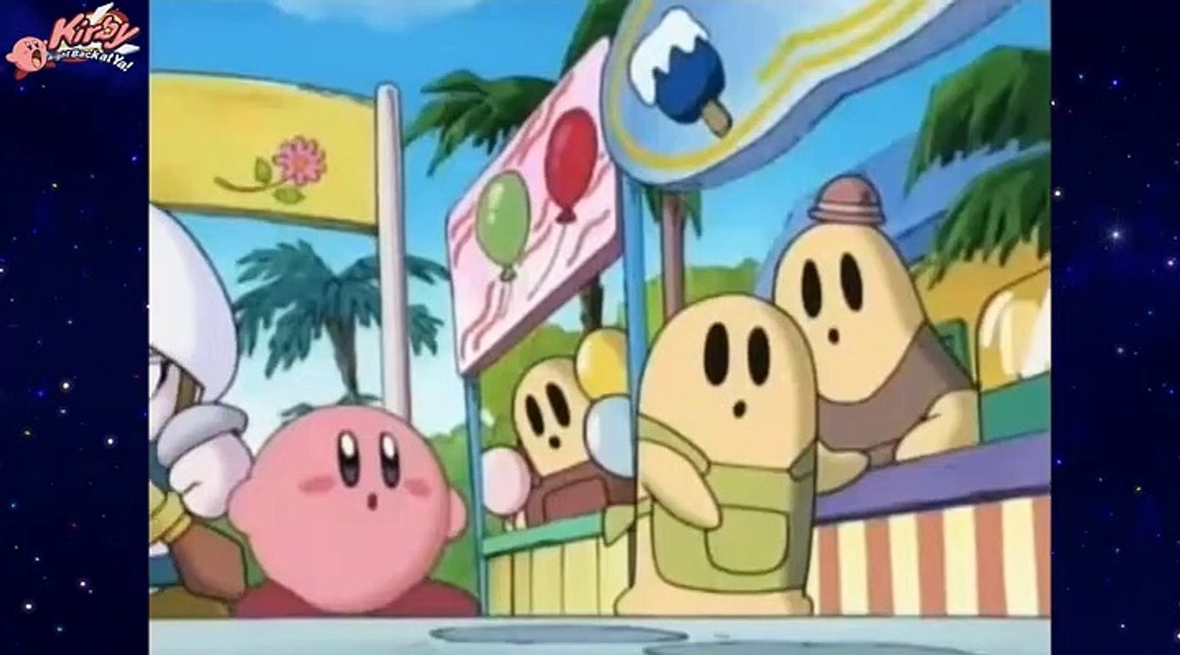 (BORDERED) Kirby Right Back at Ya Episode 21; A Princess in Dis dress