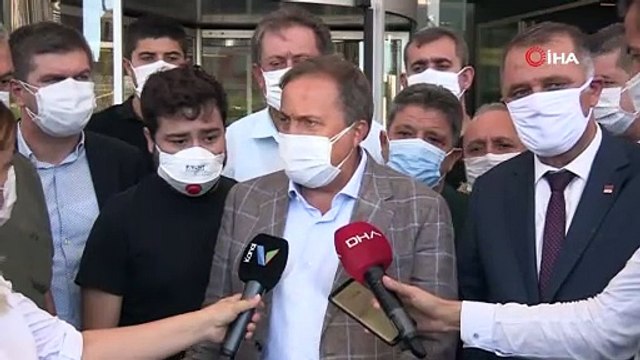 CHP heyeti tedbir amaçlı uyutulan Muhittin Böcek'i ziyaret etti: Her şey kontrol altında, iyiye gidiyor