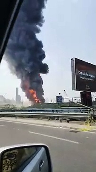 Un gigantesque incendie au port de Beyrouth quelques semaines après l'explosion