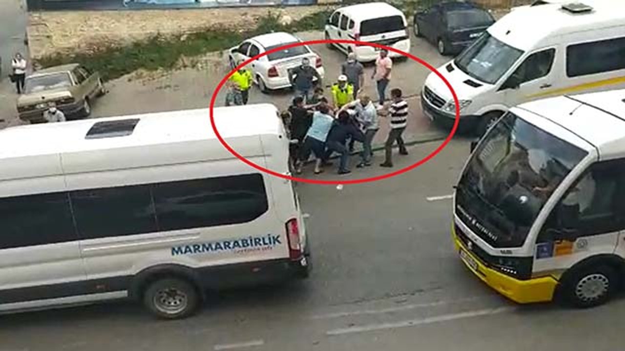 Kaza sonrası kavga çıktı, corona unutuldu