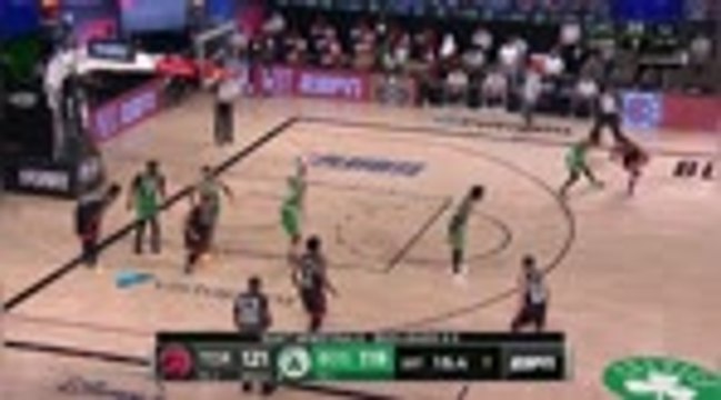 Thrills and spills in double OT as Raptors pip the Celtics