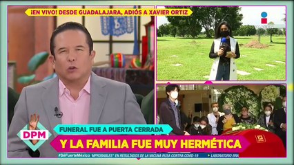 ¡A puerta cerrada y entre aplausos se despidió a Xavier Ortiz!