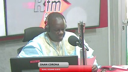 REPLAY  - DAAN CORONA - PR : ELHADJI ASSANE GUEYE - 10 SEPTEMBRE 2020