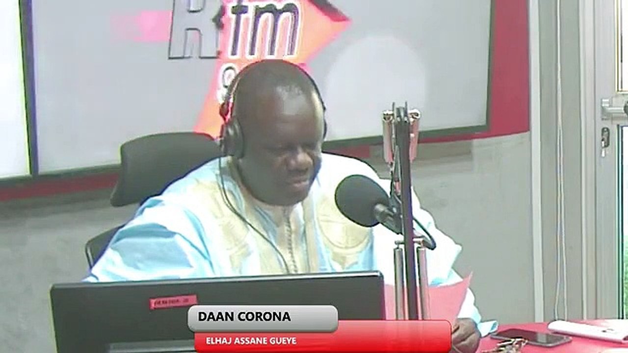 REPLAY  - DAAN CORONA - PR : ELHADJI ASSANE GUEYE - 10 SEPTEMBRE 2020