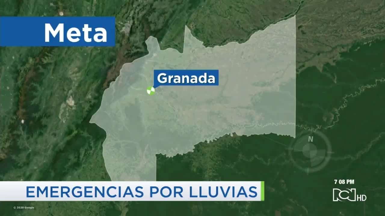 Lluvias en Colombia siguen causando desbordamientos y deslizamientos