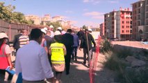 - Bakan Kasapoğlu ile Bakan Kurum yurt inşaatında incelemede bulundu