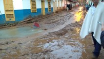 Emergencia por desbordamiento de quebrada en Jericó, Antioquia