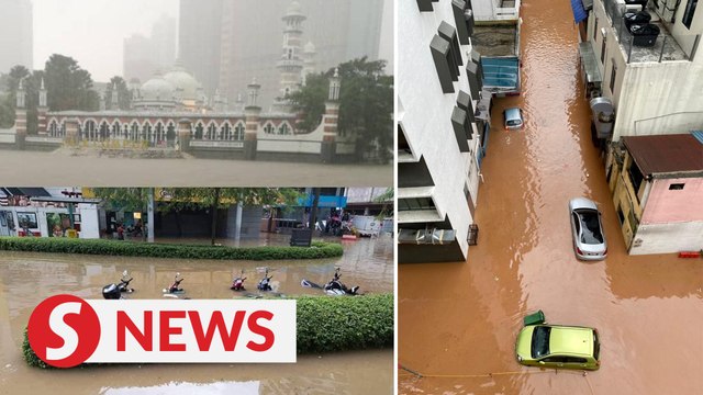 Flash floods hit parts of KL