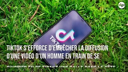 TikTok essaie en vain de stopper la diffusion d’une vidéo de suicide devenue virale